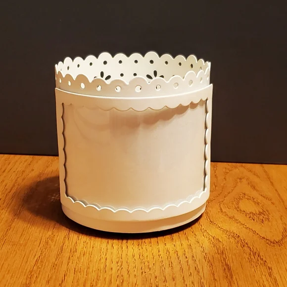 Yankee Candle Eyelet Lace Photo Frame Candle Holder - Picture 10 of 14